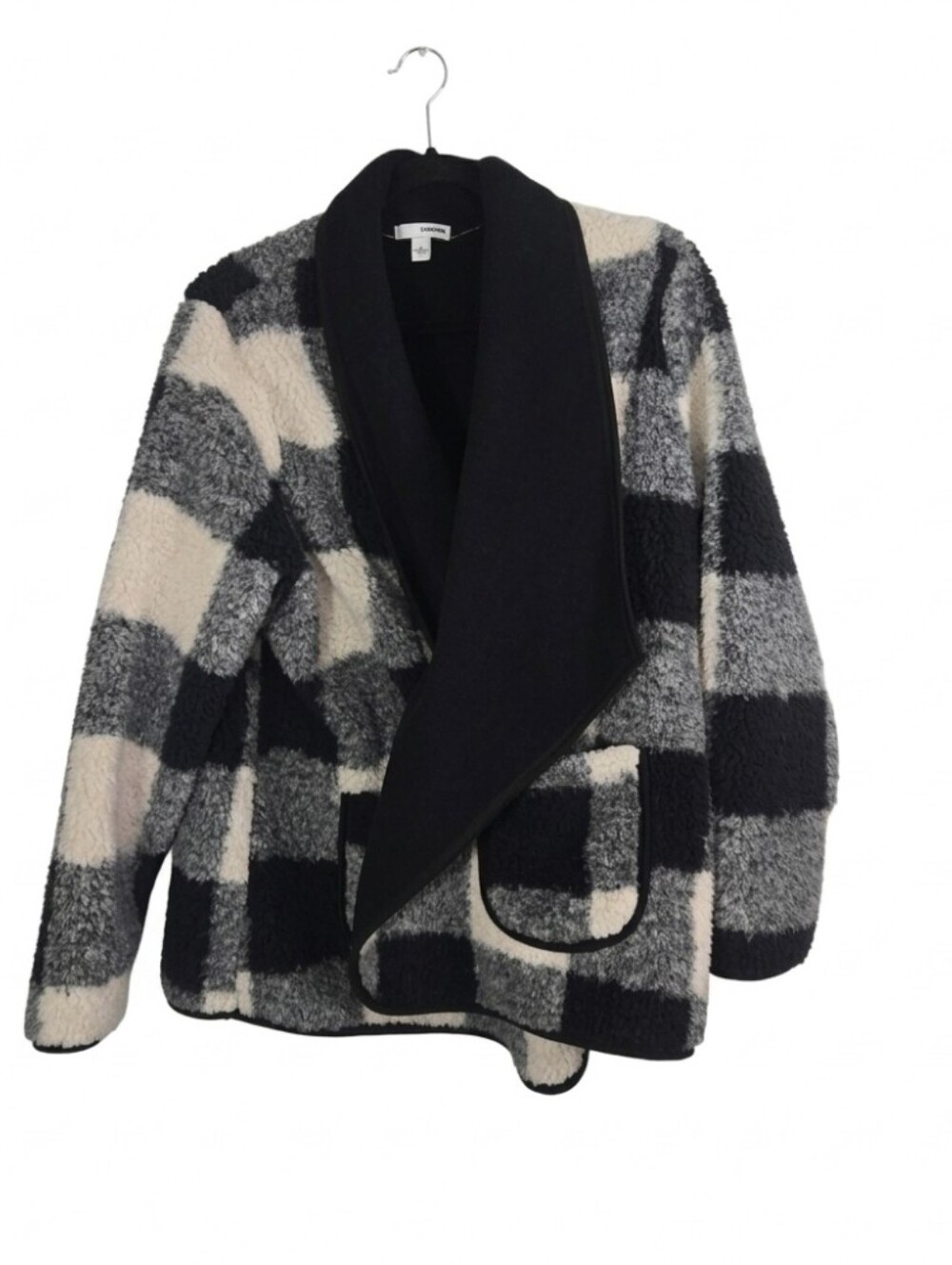 Sonoma cozy plaid print jacket